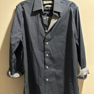 Navy Blue Button Down